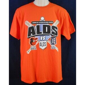 Baltimore Orioles Vs. Detroit Tigers 2014 ALDS T-Shirt Size Medium NWT
